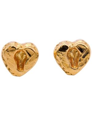 De Roms The Amor Vita Heart Earrings - Metallic