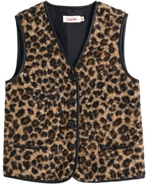 Louche Chris Animal Gilet - Brown