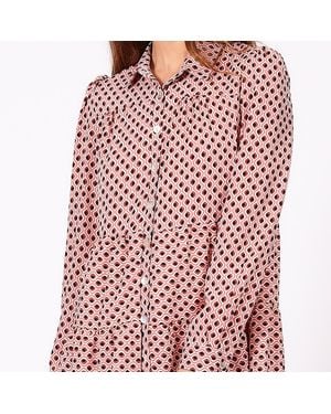 SOHUMAN Sabeth Sustainable Mini Dress - Red