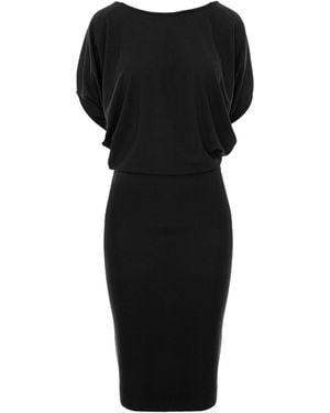 ROSERRY Paris Jersey Viscose Midi - Black