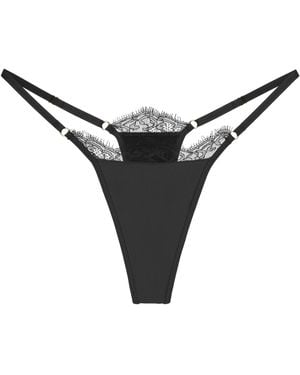 Perilla Lingerie Grisella Thong - Grey