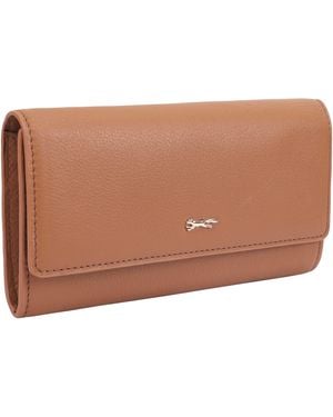 Paul Costelloe Accra Leather Wallet Purse - Brown