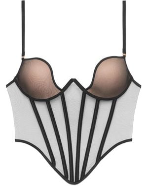 Perilla Lingerie Hailey Corset - White
