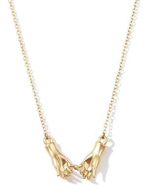 Formation Co. Jewellery Unita Pinky Promise Necklace - Metallic