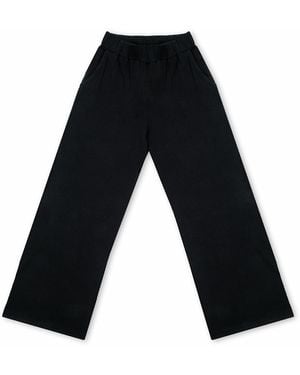 Aloha From Deer Aloha's Basics Long Loose Pants - Black