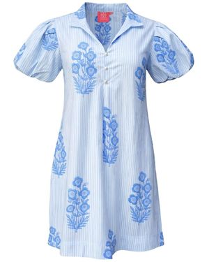 Just Darviny Virginia Dress Bouquet - Blue