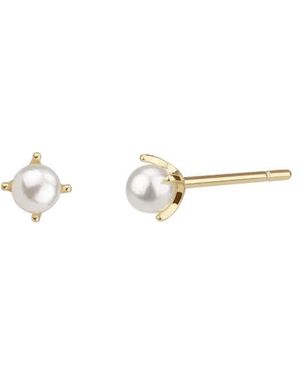 Lisa&Co. Earrings Simple S - Metallic