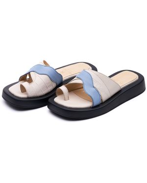 Mas Laus "Galizia Chunky Slides - Blue