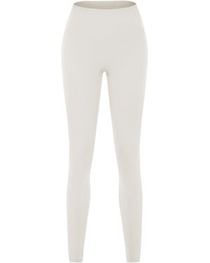 GOD SAVES QUEENS Second Skin Studio High-Waisted Legging Ivory - White