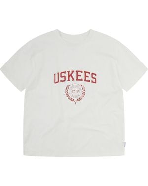 Uskees Racquet Club T-Shirt - White