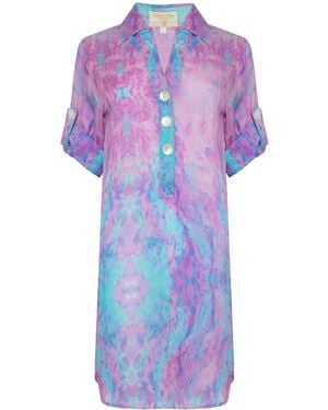 Sophia Alexia Fantasy Beach Shirt - Purple