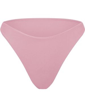 Blake Swimwear Mid Bikini Bottom - Pink