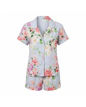 Yumi Kim Beauty Rest Floral Pyjama Set - Blue