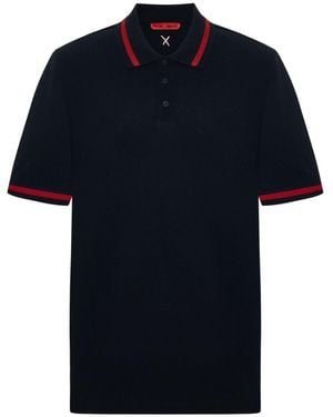 Pcfg Neutrals Daydreamers Short Sleeve Polo Shirt - Blue