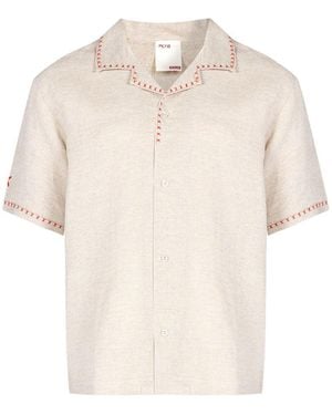 Pcfg Neutrals Free Heaven Linen Shirt - Natural