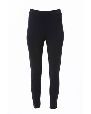 Carloslines Compression Skinny Cigarettes Pant - Blue