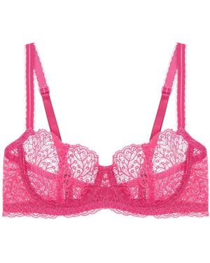Journelle Allegra Balconette Bra Raspberry Meringue - Pink