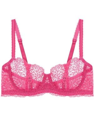 Journelle Allegra Balconette Bra Raspberry Meringue - Pink