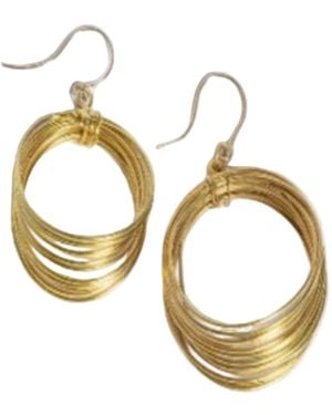 Florentis Jewellery Not Just Another Hoop Earrings - Metallic