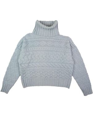 Gigi Knitwear Cable Jumper - Blue