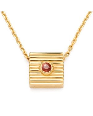 Kouree 'Braver Than You Think' Necklace Pendant Charm - Metallic