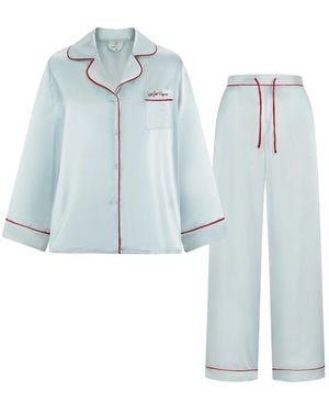 NOT JUST PAJAMA Women's Blue Not Just Pyjama