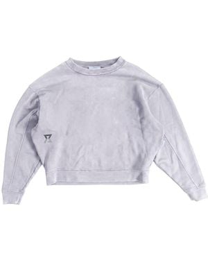Achilles and the Tortoise Logo Crewneck - Purple