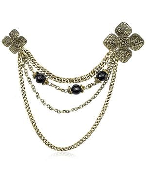Bayemeyc Celestia Plated Brooch - Metallic