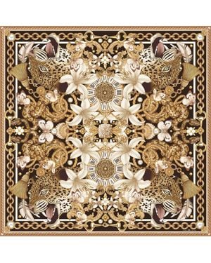 Emily Carter Neutrals The Leopard & Lily Neckerchief - Metallic