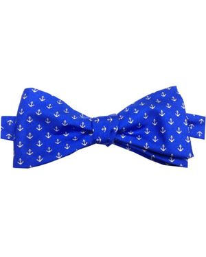 Lazyjack Press The Anchorman Bow Tie - Blue