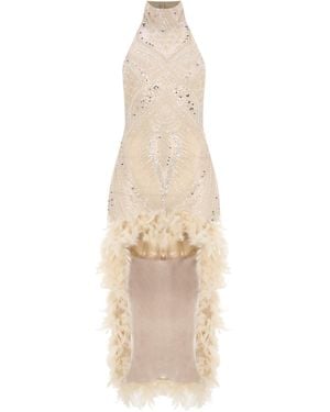 Tuba Ergin Wilma Mini Dress - Natural