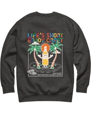 Anchor and Crew Heather Enjoy Craft Dial-A-Local Organic Cotton Sweatshirt - Grey