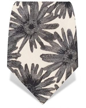 Gresham Blake Daisy Tie - Gray