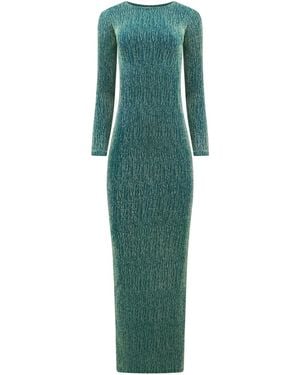 Maui X Lolita Monarch Deep Party Dress - Green