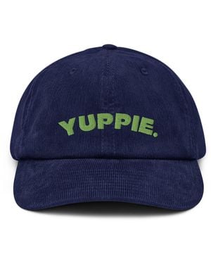 Quillattire Corduroy Yuppie Dad Cap - Blue
