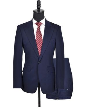DAVID WEJ Aldo Single Breasted Suit - Blue