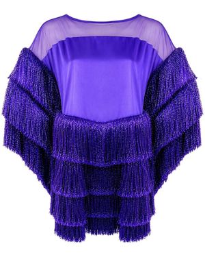 Julia Clancey Last Chance Luxe Backless Chacha Dress - Purple