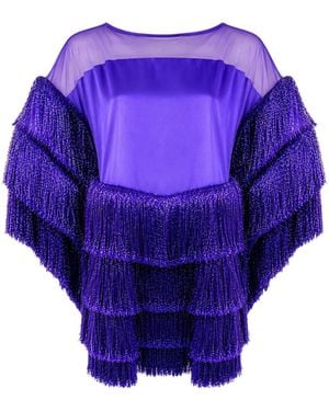 Julia Clancey Last Chance Luxe Backless Chacha Dress - Purple