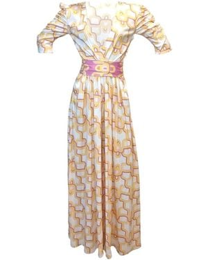 Julia Clancey Carmen Cotton Palazzo Jumpsuit - Metallic