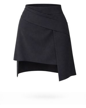 Lumina Eligma The Refined Curve Skirt - Blue