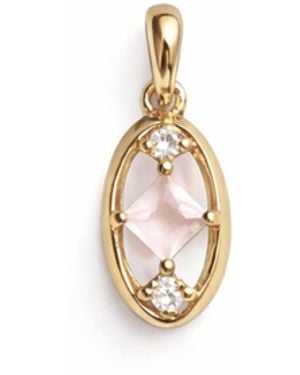 Inari Jewellery Portrait Necklace Pendant - White