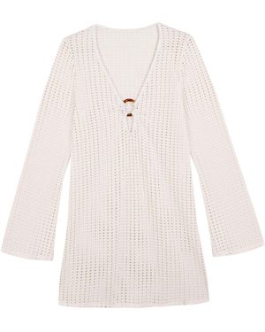 Aqva Swimwear Bassa Dress - White