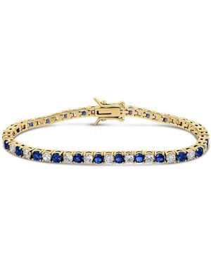 SHYMI Alternating Colour Tennis Bracelet - Metallic