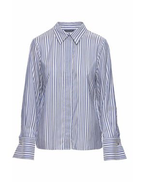 Eternoir Riviera Striped Shirt - Blue
