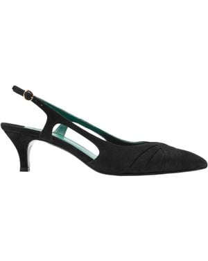 Florrie London Maude 50Mm Slingback Suede Pump - Black