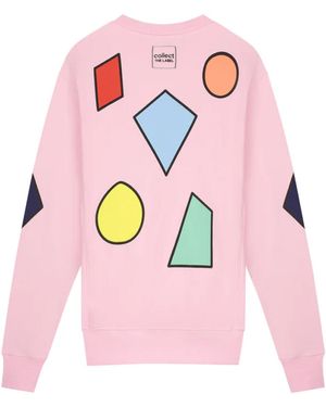 Collect the Label Rosy Geometric Delight Jumper - Pink