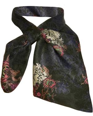 Sarvin Small Neck Scarf - Black
