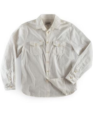 &SONS Trading Co Coast Long Sleeve Shirt Off - Metallic