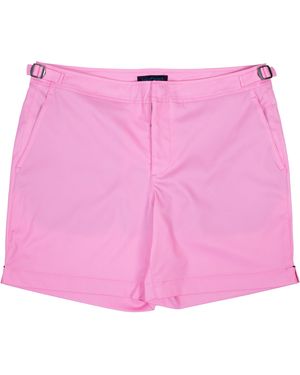 lords of harlech Pool Oxford Swim Short - Pink