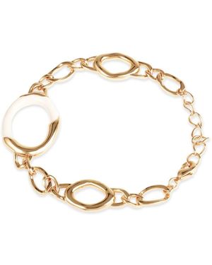 Retro Chic Time Ripples Bracelet - Metallic